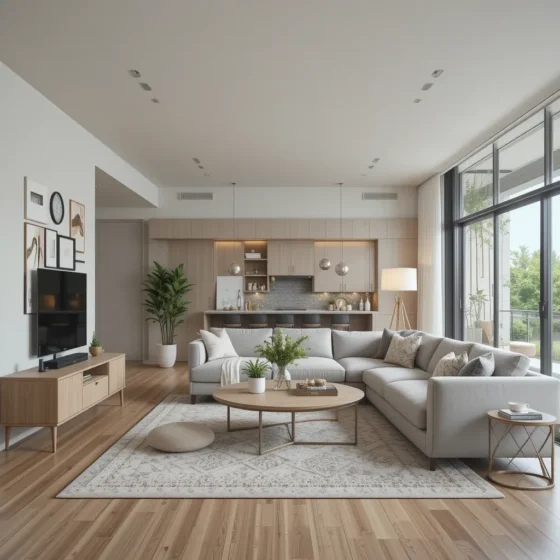 Open-Concept Layout for a Spacious Feel