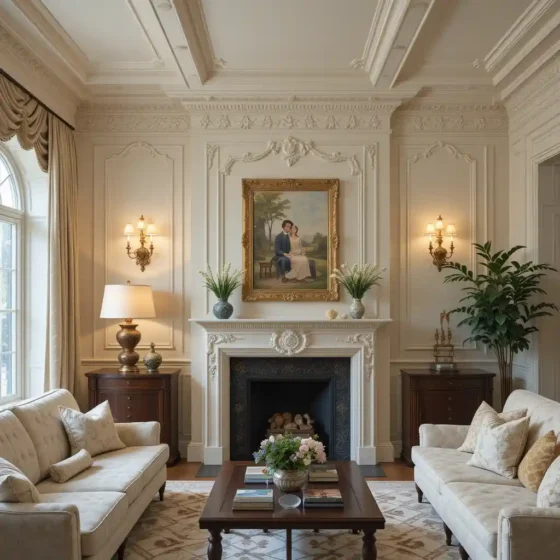 Ornate Crown Molding