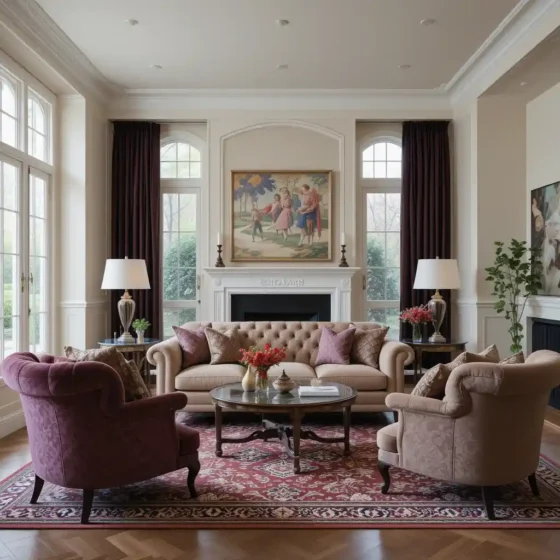 Plush Upholstered Seating