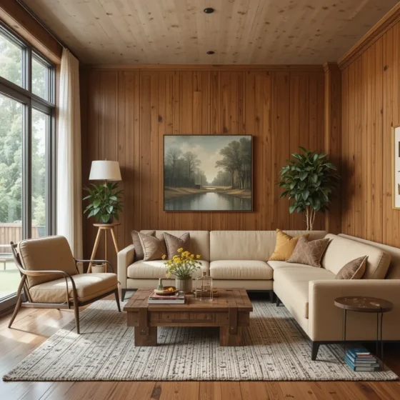 Reclaimed Wood Paneling for a Sustainable Approach