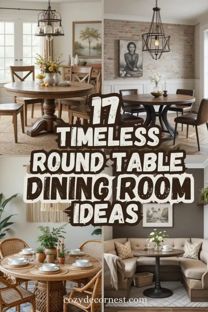 Round Table Dining room