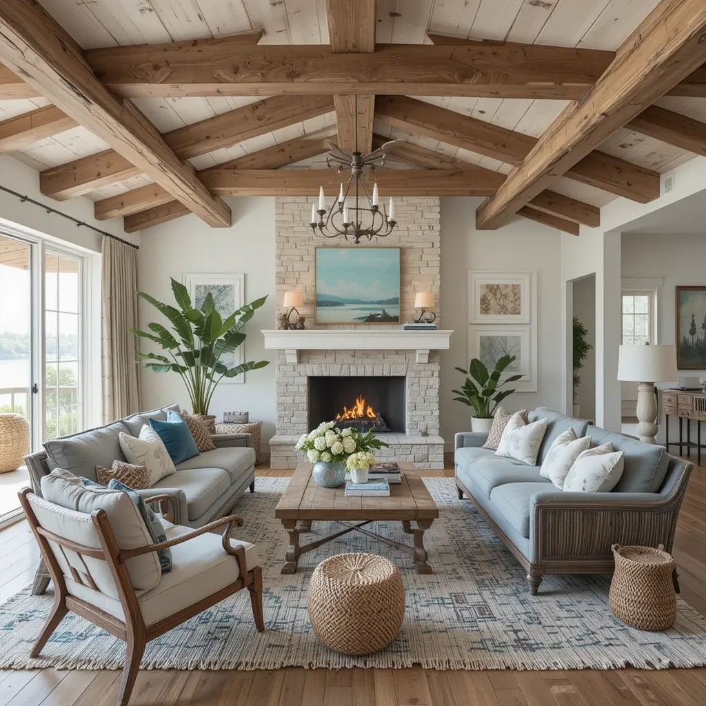 Rustic Wooden Beams