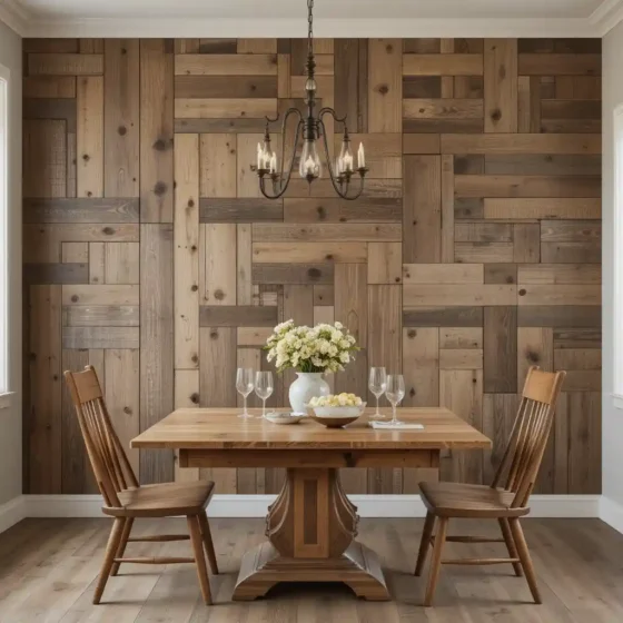 Rustic Wooden Wall Panels