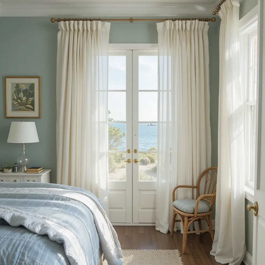 Sheer Billowy Curtains