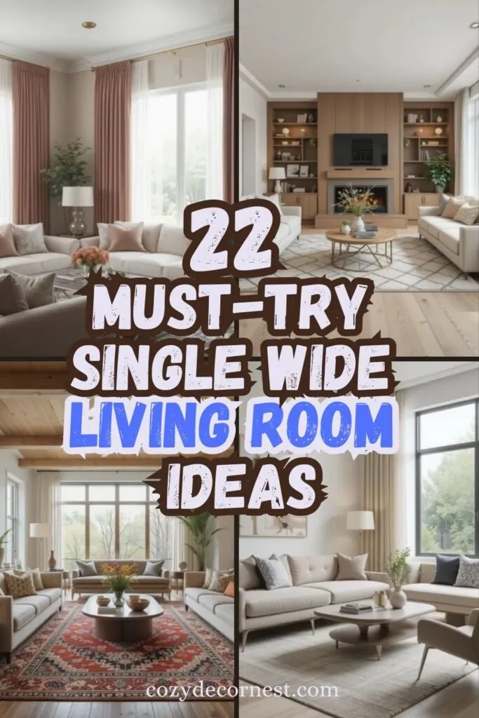 Single Wide living room