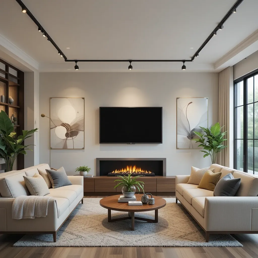 Sleek Linear Track for a Minimalist Look