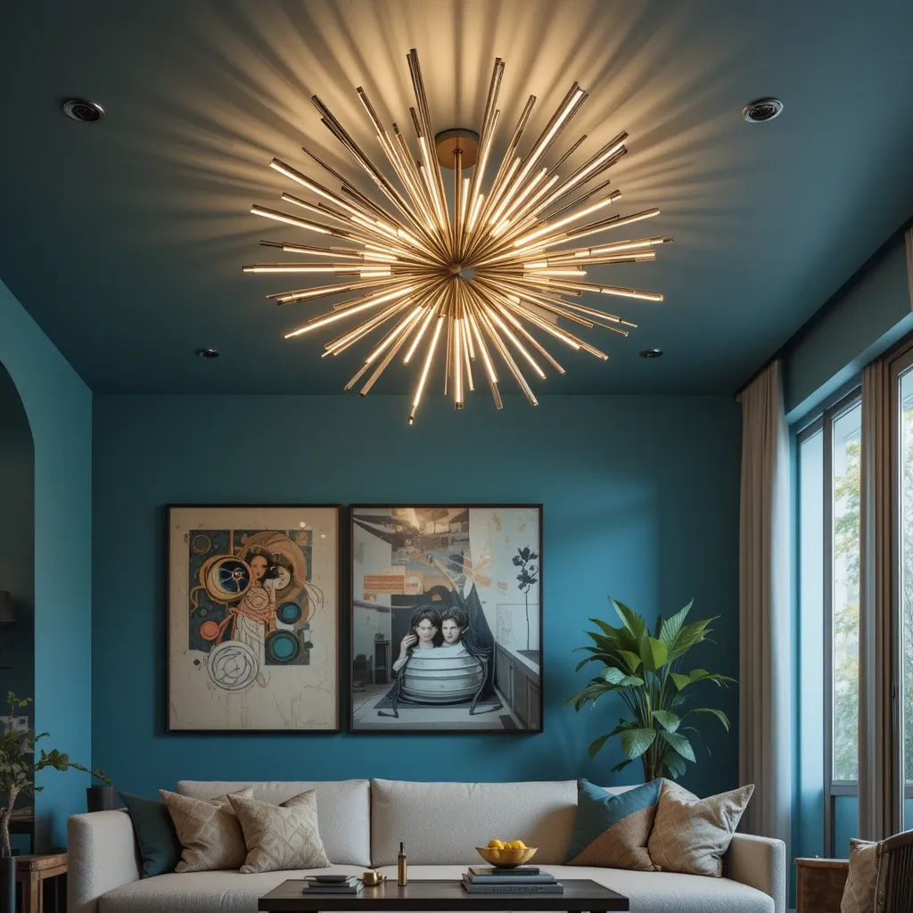 Starburst LED Light Fixture