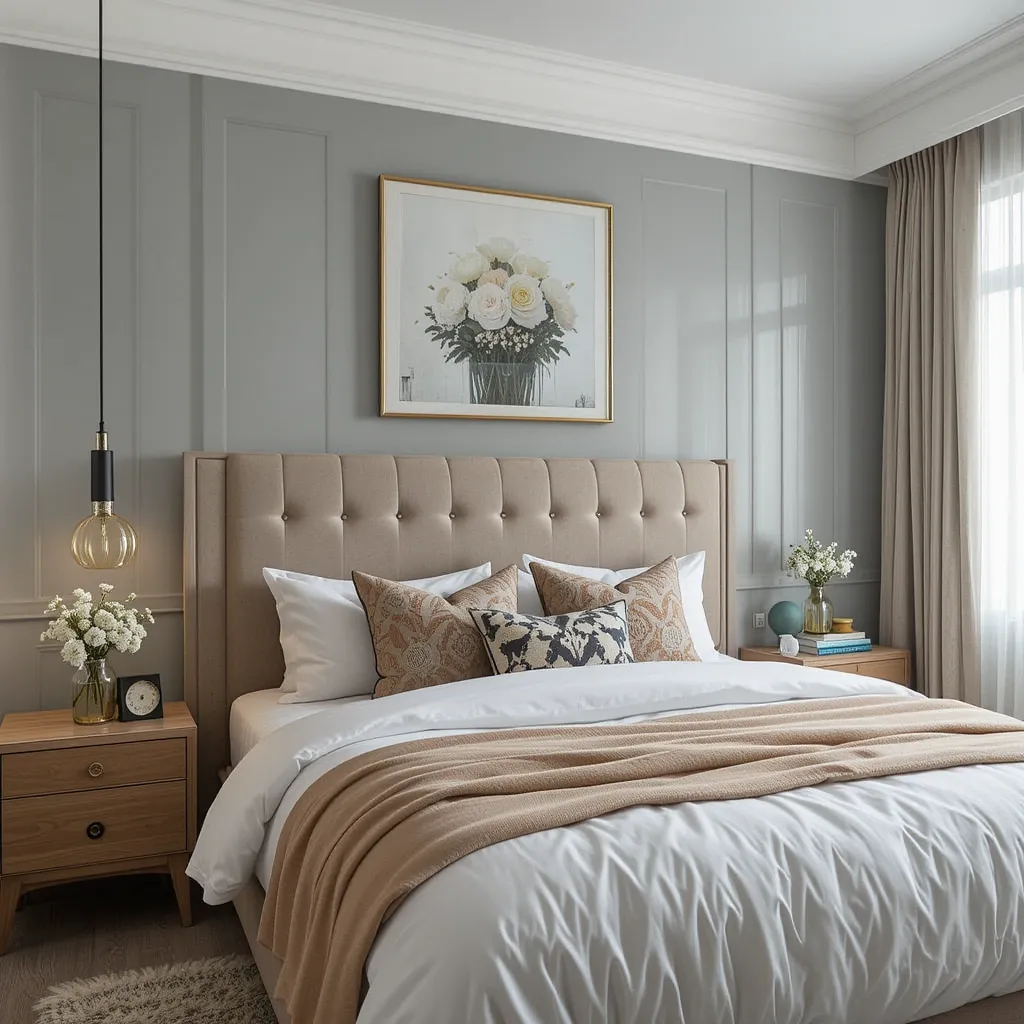 Statement Headboard for a Luxe Look