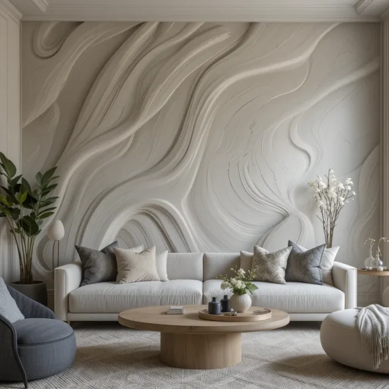 Textured Plaster for an Artistic Flair