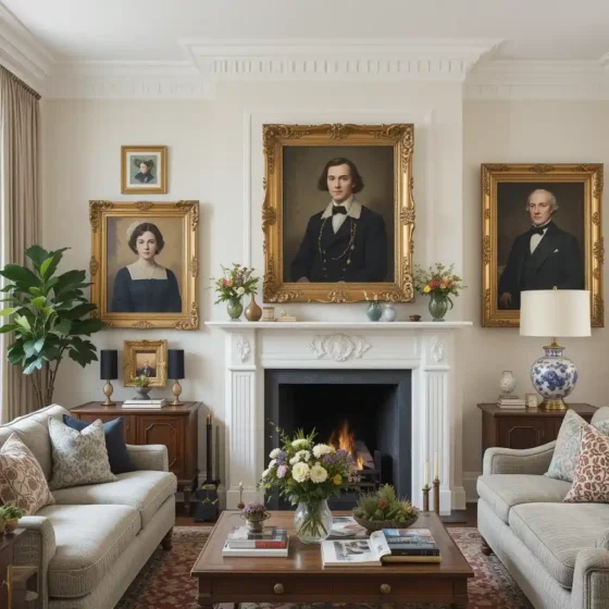 Vintage Art and Portraits