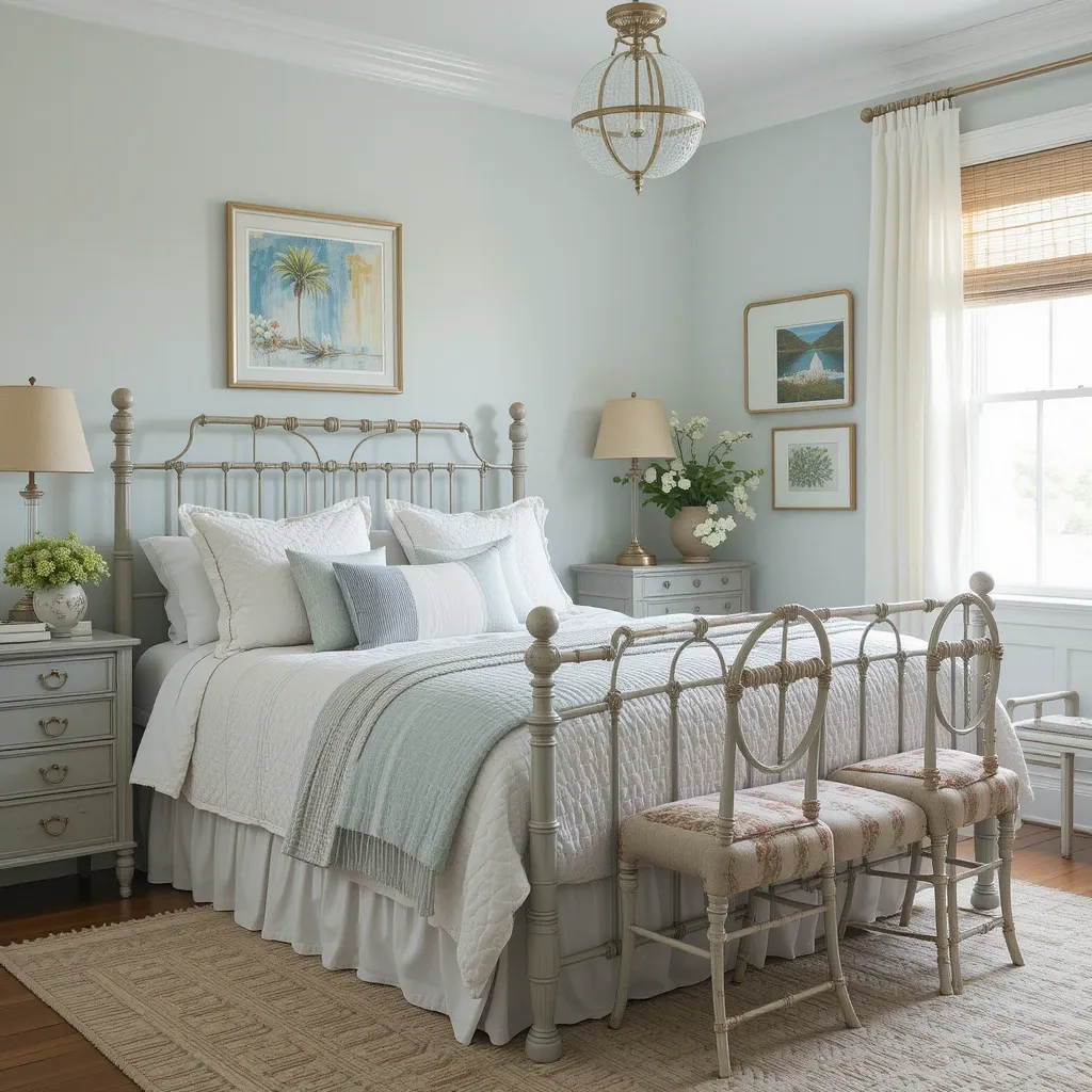 Vintage-Inspired Bed Frame