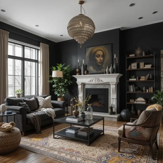 Wrought Iron Details for an Industrial-Boho Fusion