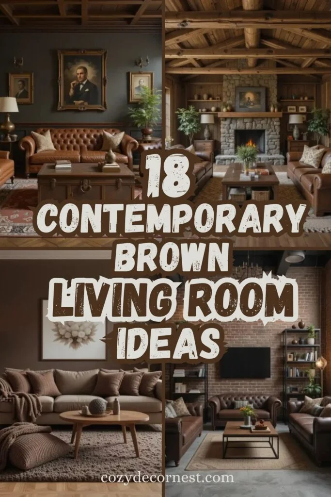 brown Living Room
