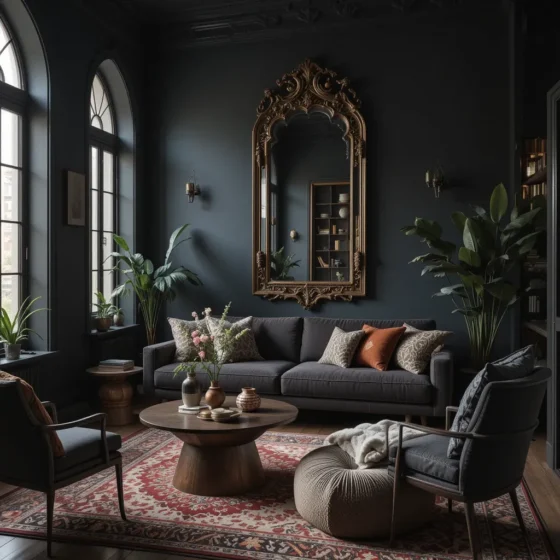 A Statement Mirror to Enhance Depth