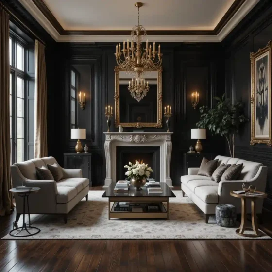 Add Gold Accents for a Luxurious Look