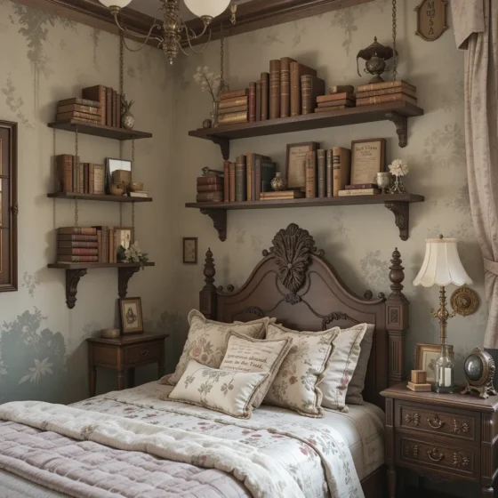 Antique Books and Fairy Tale Decor