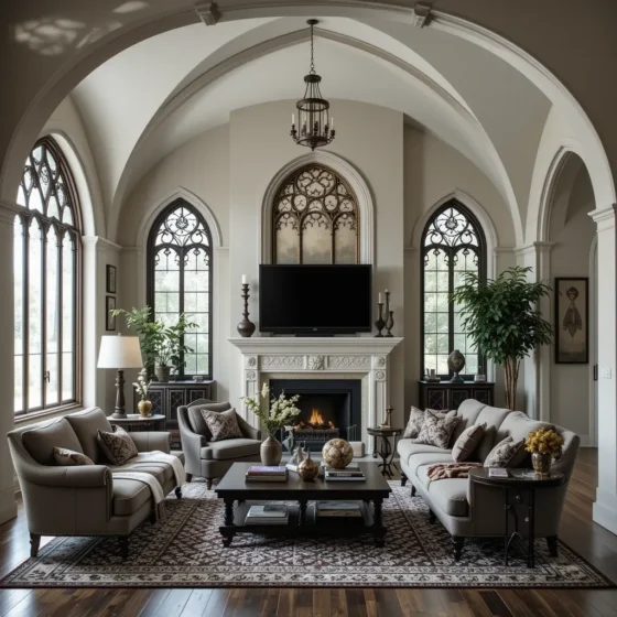 Arched Doorways and Faux Windows