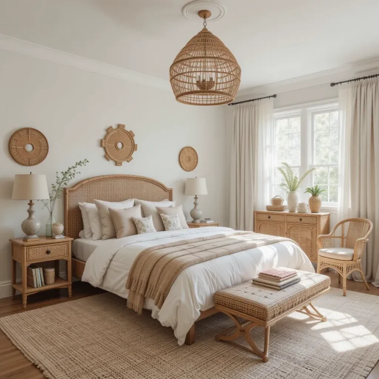 Cane Furniture for a Breezy Touch