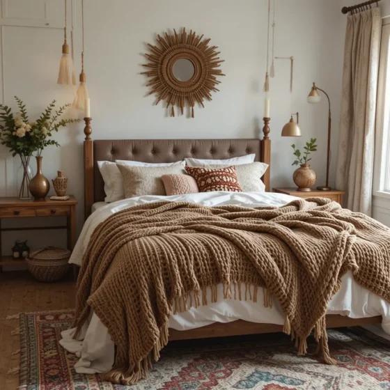 Chunky Knitted Blankets for Comfort