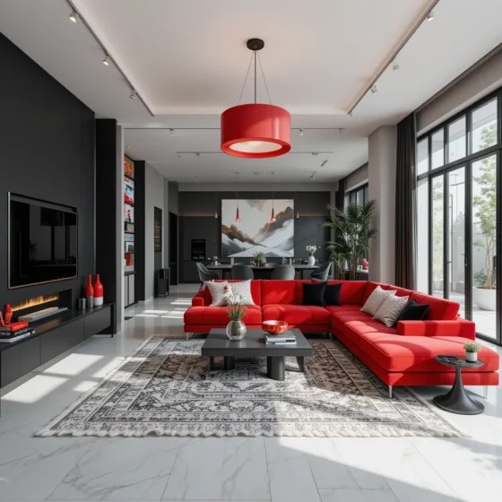 Contemporary Open Concept Design