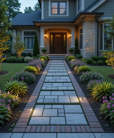 Create a Defined Pathway with Pavers