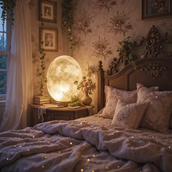Crystal Moon Lamps for Soft Magical Lighting