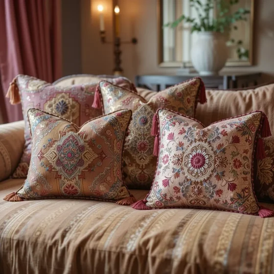 Decorate with Moroccan-Inspired Throw Pillows