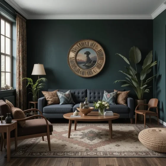 Deep-Toned Walls for a Dramatic Effect