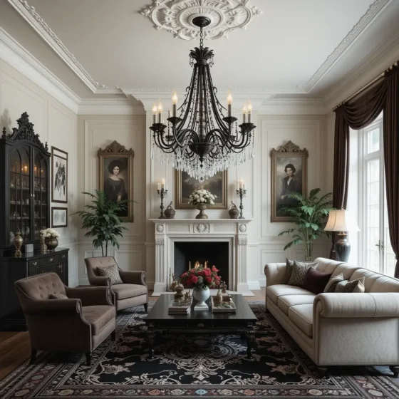 Dramatic Chandelier Lighting