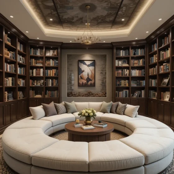 Elevate with Built-In Bookshelves