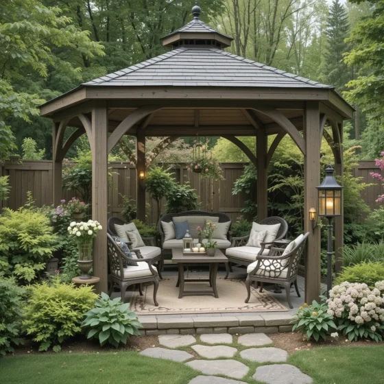 Garden Gazebo Retreat