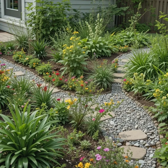 Gravel Trench Edging