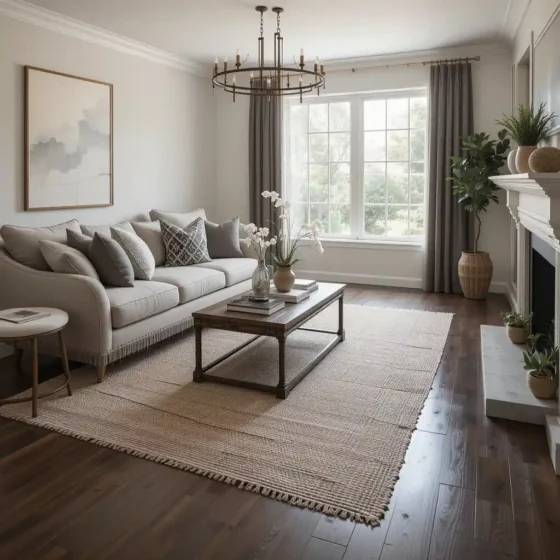 Layer Rugs for Warmth and Texture