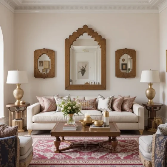 Mix Metallic Accents for a Luxurious Feel