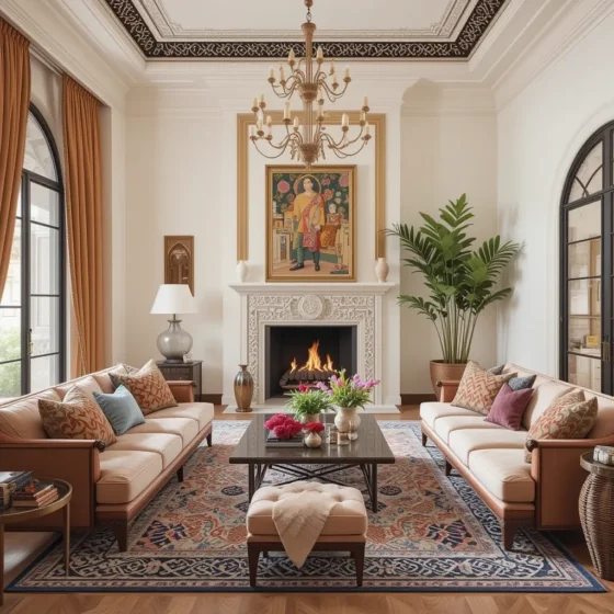 Mix Traditional and Modern Moroccan Elements