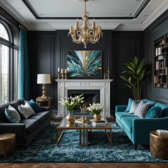 Mix in Metallics for a Glamorous Touch