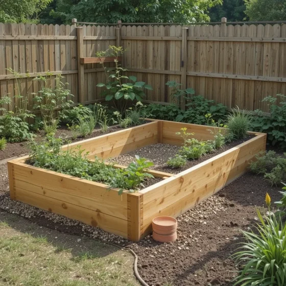 U-Shaped Garden Bed