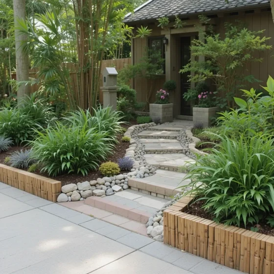 Bamboo Garden Border