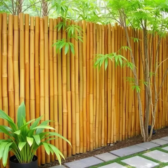Bamboo Privacy Fence