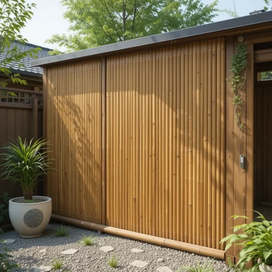 Bamboo Screens for Privacy and Aesthetics