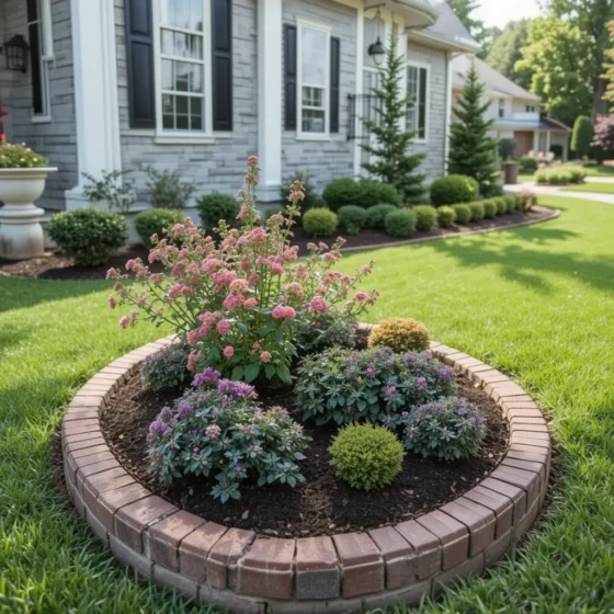 Brick Border for Classic Charm
