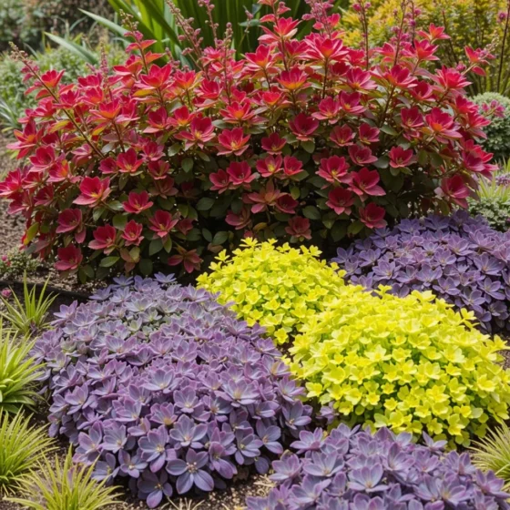 Coral Bells and Sedum Combo