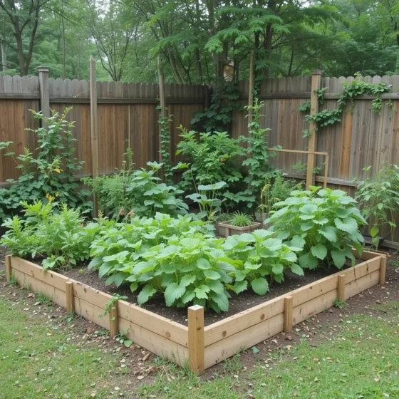 Corner Vegetable Patch