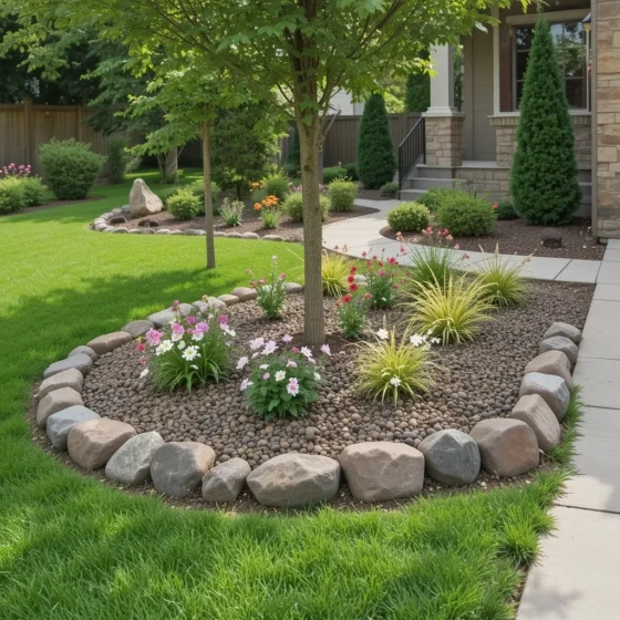 Create a Simple Rock Border
