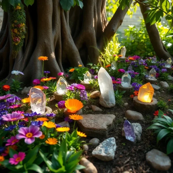 Crystal Garden Decor