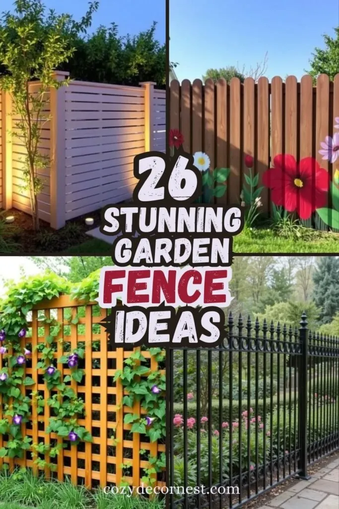 Garden Fence Ideas