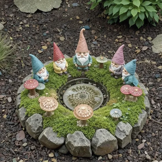 Gnome Fairy Circle Haven