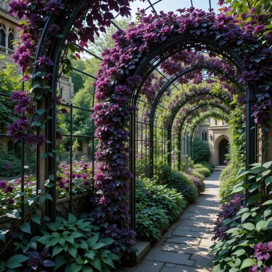 Gothic Trellises for Climbing Shadows