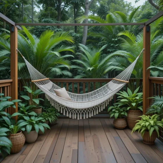 Hammock Garden Corner