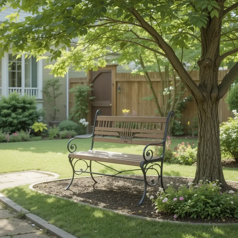 Install a Simple Garden Bench